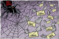 GOOGLE AND NSA EMAIL HARVEST  by Monte Wolverton