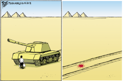 VIOLENCE IN EGYPT by Bruce Plante