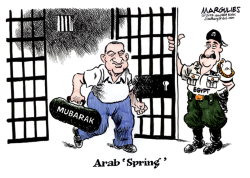MUBARAK FREED COLOR by Jimmy Margulies