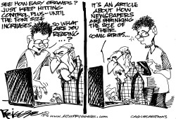 NEWSPAPERS by Milt Priggee