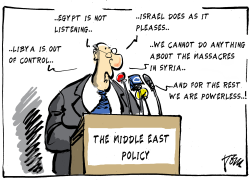 MIDDLE EAST POLICY by Tom Janssen