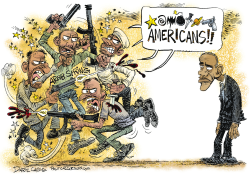 ANTI-AMERICAN ARAB SPRING AND OBAMA  by Daryl Cagle