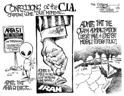 CONFESSIONS OF THE CIA by John Darkow