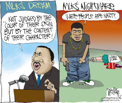 MLK'S SHATTERED DREAM  by Gary McCoy