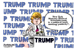 DONALD TRUMP  by Jimmy Margulies