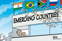 EMERGING COUNTRIES DISSOLVE INTO EUROS by Frederick Deligne