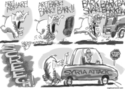 THE DOG OF WAR by Pat Bagley