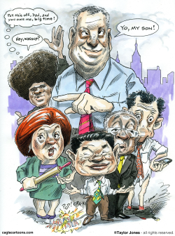 NEW YORK MAYORAL CANDIDATES -  by Taylor Jones