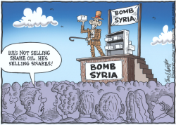 OBAMA AND SYRIA by Bob Englehart