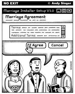 MARRIAGE AGREEMENT by Andy Singer