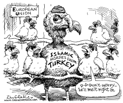 EU TURKEY by Sandy Huffaker