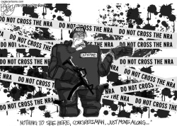 GUN MASSACRE REDUX by Pat Bagley