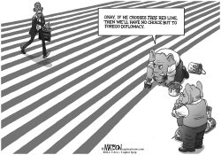 REPUBLICANS DRAW RED LINES by R.J. Matson