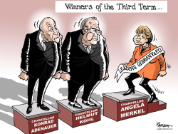 GERMAN CHANCELLORS IN 3RD TERM by Paresh Nath