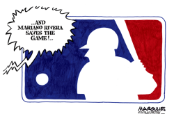 MARIANO RIVERA RETIRES  by Jimmy Margulies
