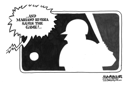 MARIANO RIVERA RETIRES by Jimmy Margulies