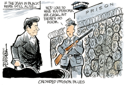 CROWDED PRISON BLUES by Jeff Koterba