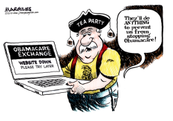 OBAMACARE EXCHANGE GLITCHES  by Jimmy Margulies