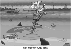TEA PARTY SHUTDOWN by R.J. Matson