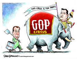 GOP CIRCUS by Dave Granlund