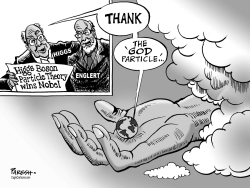 NOBEL FOR GOD PARTICLE by Paresh Nath