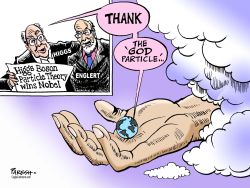 NOBEL FOR GOD PARTICLE  by Paresh Nath