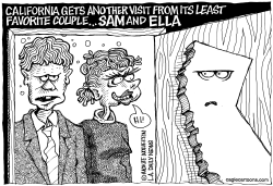 LOCAL-CA A VISIT FROM SAM AND ELLA by Monte Wolverton
