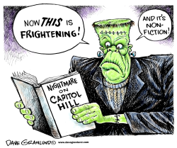 CONGRESSIONAL NIGHTMARE by Dave Granlund