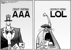 CREDIBILITY RATING by Nate Beeler