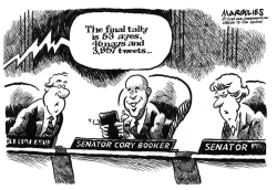CORY BOOKER ELECTED TO SENATE  by Jimmy Margulies