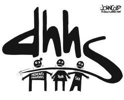 LOCAL NC  DHHS LOGO BW by John Cole