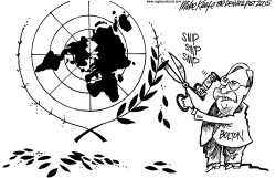 UN AMBASSADOR BOLTON by Mike Keefe