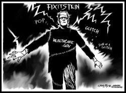 OBAMACARE FRANKENSTEIN IS A FIXER-UPPER by J.D. Crowe