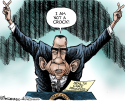 NOT A CROOK by Kevin Siers