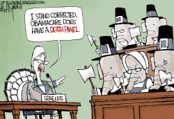 SEBELIUS GRILLED by Jeff Darcy