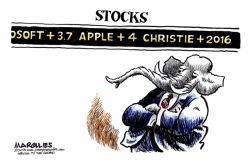 CHRISTIE 2016  by Jimmy Margulies