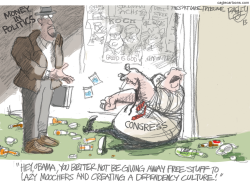 CULTURE OF DEPENDENCY  by Pat Bagley