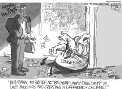 CULTURE OF DEPENDENCY by Pat Bagley