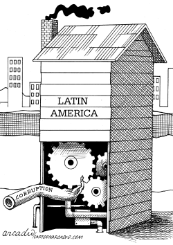 CORRUPTION ON LATIN AMERICA by Arcadio Esquivel