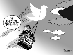 TWITTER IPO GOES UP by Paresh Nath