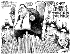 CHRISTIE TOO LIBERAL by John Darkow