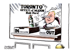 TORONTO MAYOR ROB FORD  by Jimmy Margulies