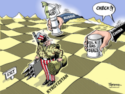 GAME IN CENTRAL ASIA  by Paresh Nath