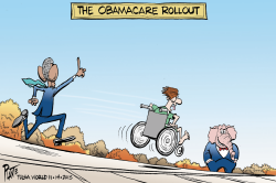 OBAMACARE ROLLOUT by Bruce Plante