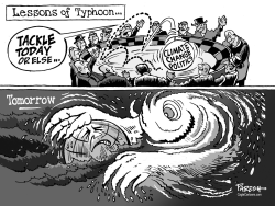 LESSONS OF TYPHOON by Paresh Nath