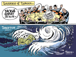 LESSONS OF TYPHOON  by Paresh Nath