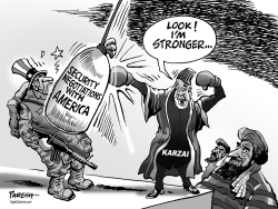 AFGHAN SECURITY NEGOTIATIONS by Paresh Nath