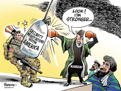 AFGHAN SECURITY NEGOTIATIONS  by Paresh Nath