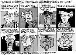 PRESIDENTIAL SECOND TERM CURSE by David Fitzsimmons