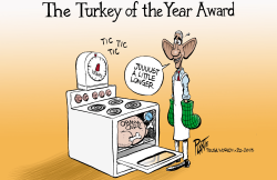 TURKEY OF THE YEAR by Bruce Plante
